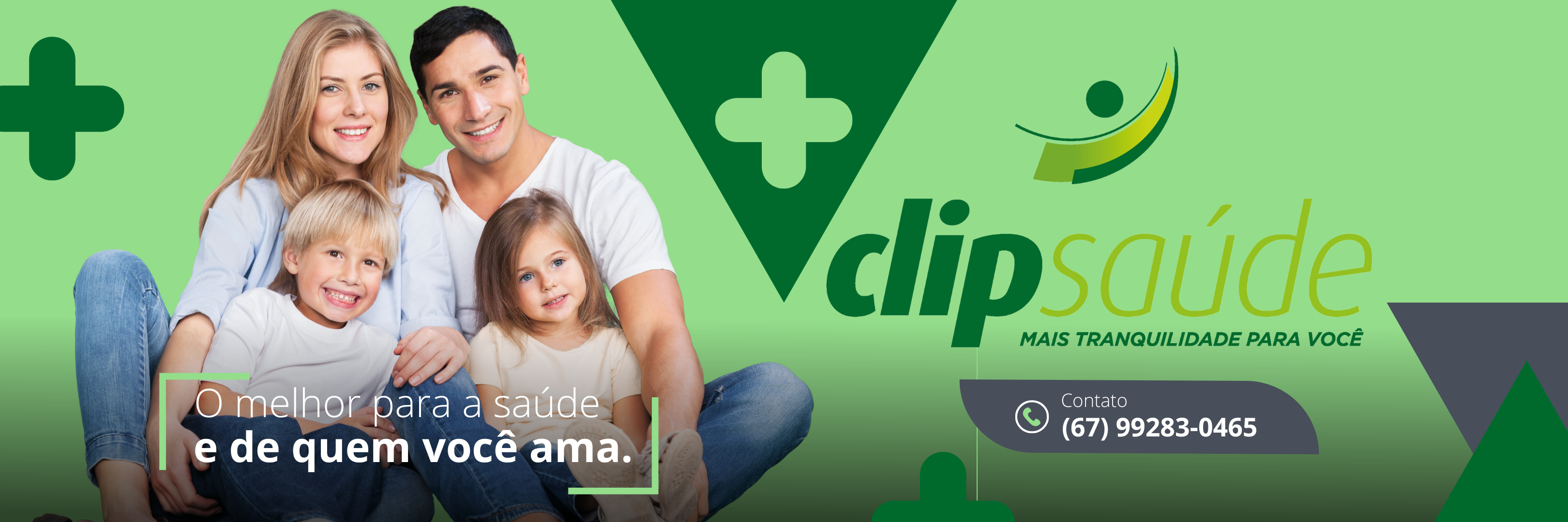 Clip Saúde - Mais Tranquilidade para você.
